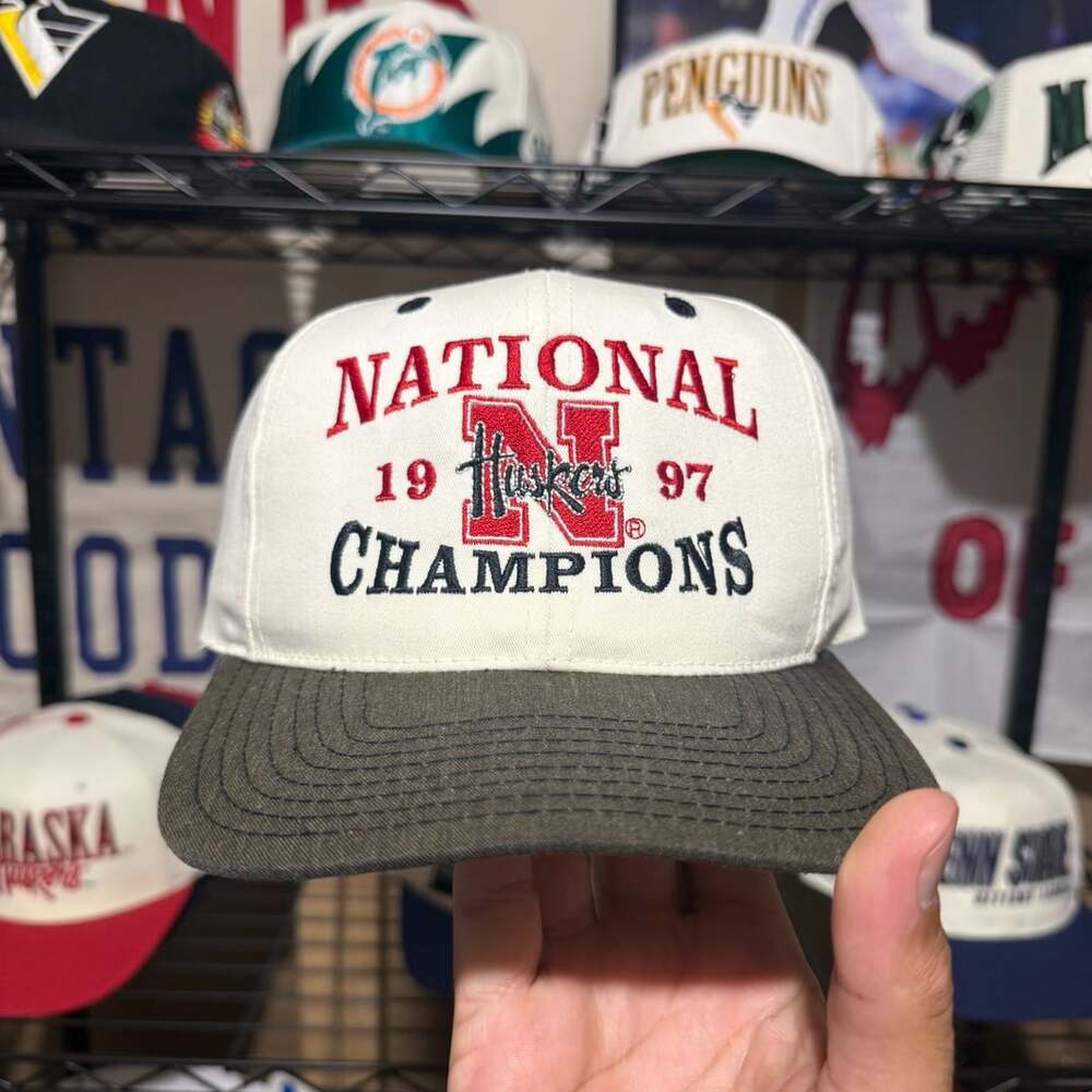 Vintage Nebraska Cornhuskers National Champions 1997 Snapback Hat